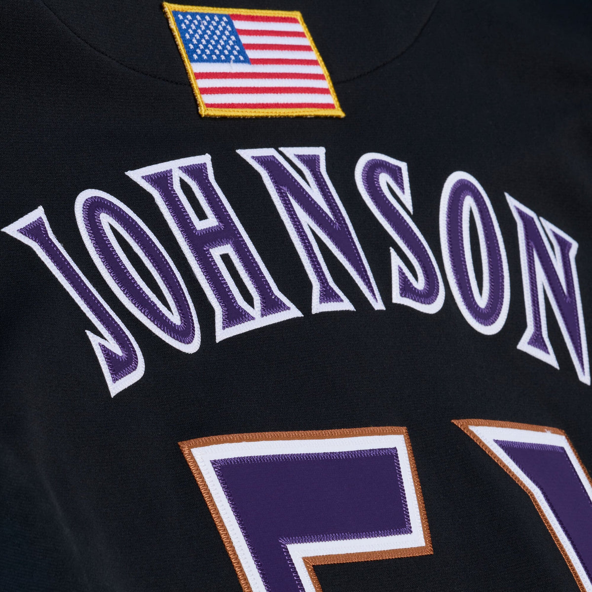 Men's Arizona Diamondbacks Randy Johnson Mitchell & Ness Black 2001 Authentic Jersey