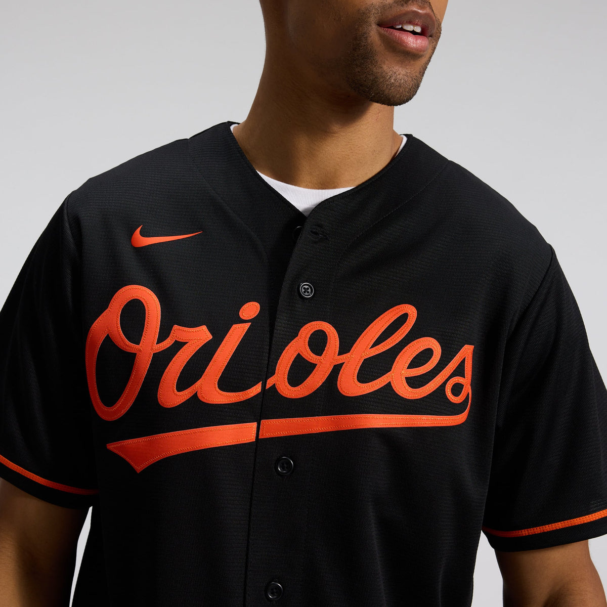 Men's Baltimore Orioles Nike Black Alternate Replica Team Jersey