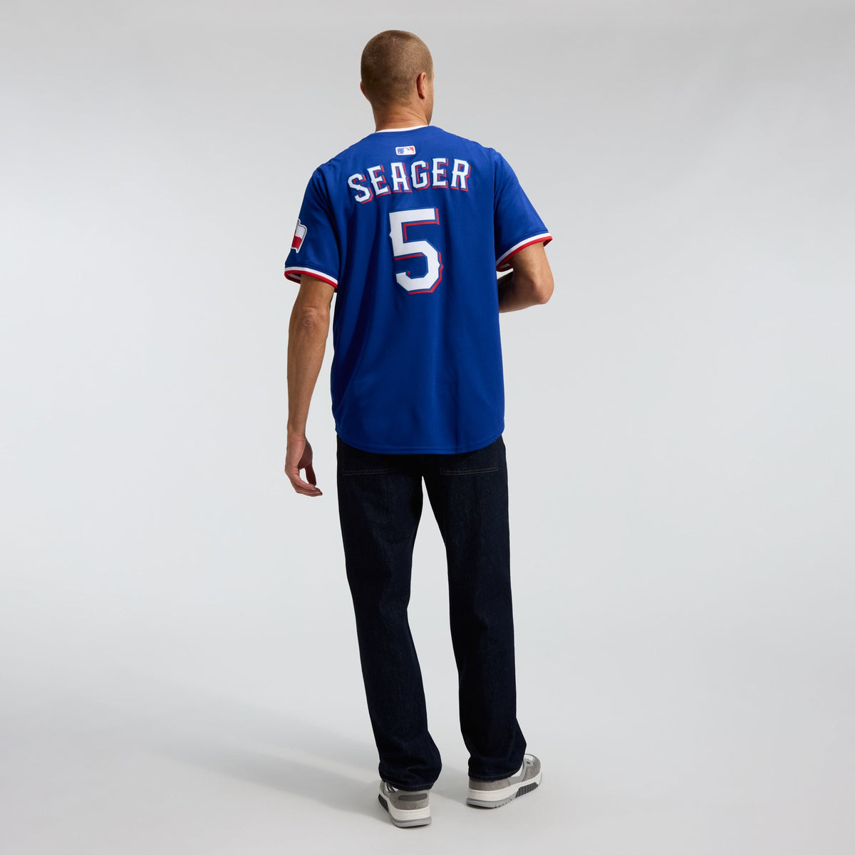 Men's Texas Rangers Corey Seager Nike Royal Alternate 2 Limited Jersey