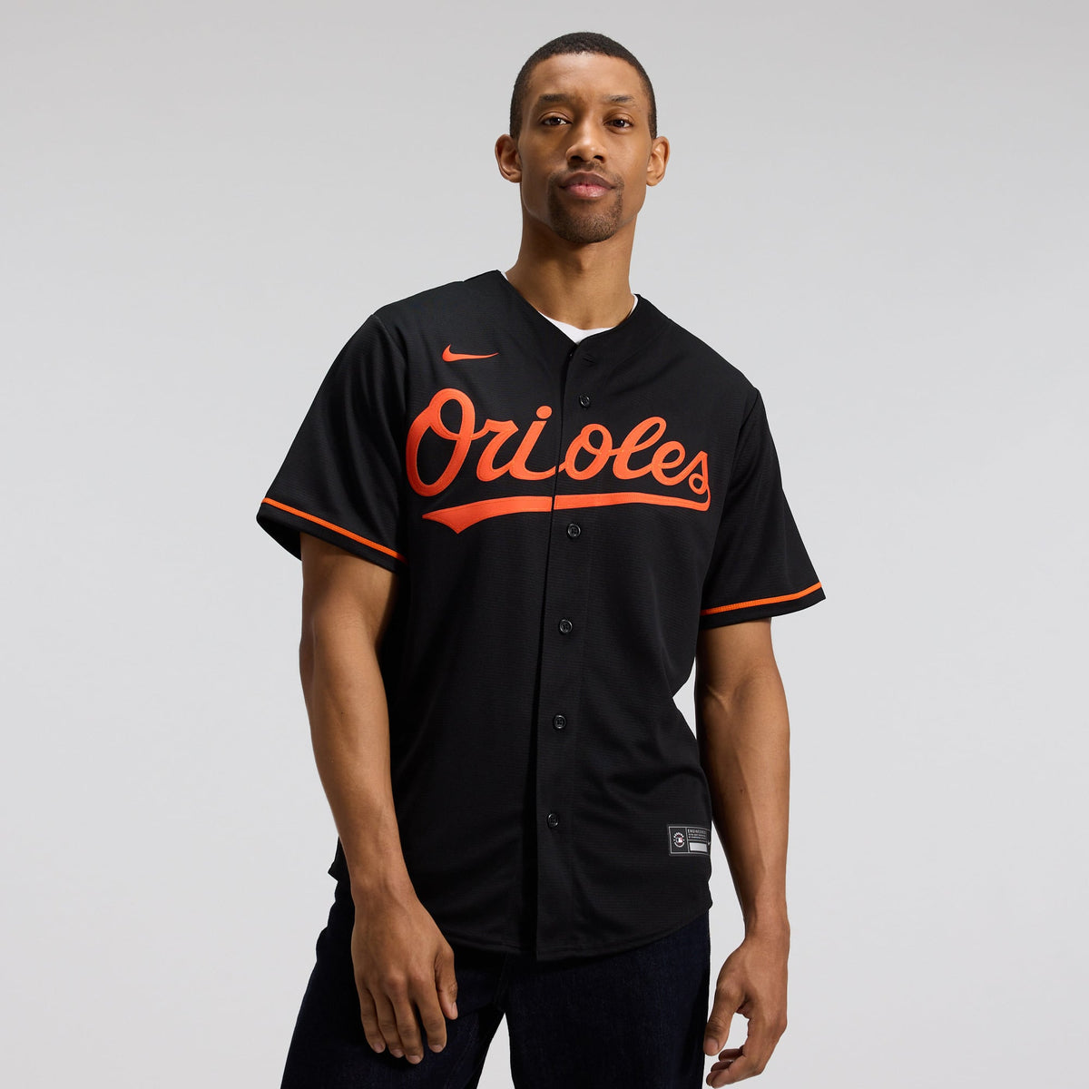 Men's Baltimore Orioles Nike White Home Replica Team Jersey