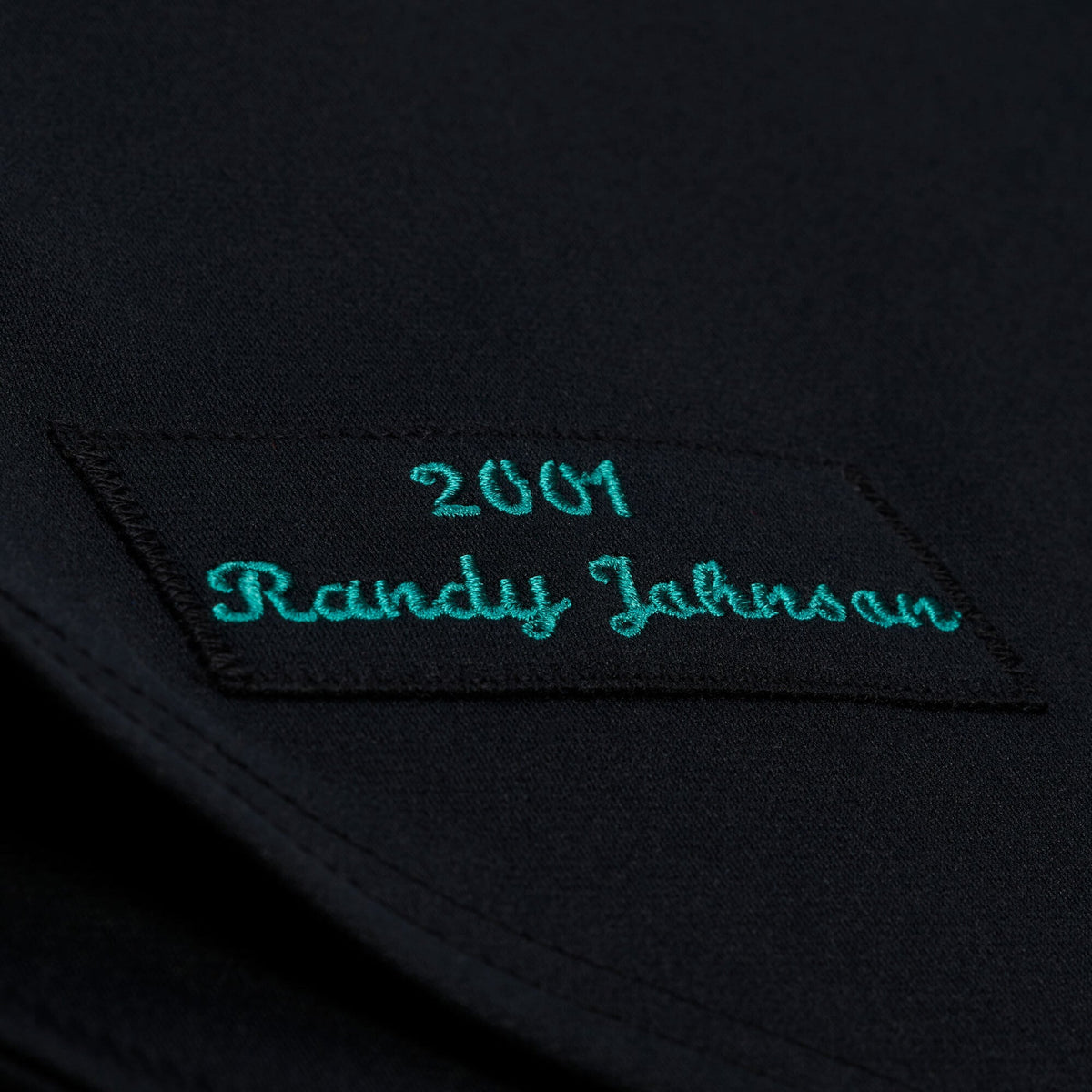 Men's Arizona Diamondbacks Randy Johnson Mitchell & Ness Black 2001 Authentic Jersey