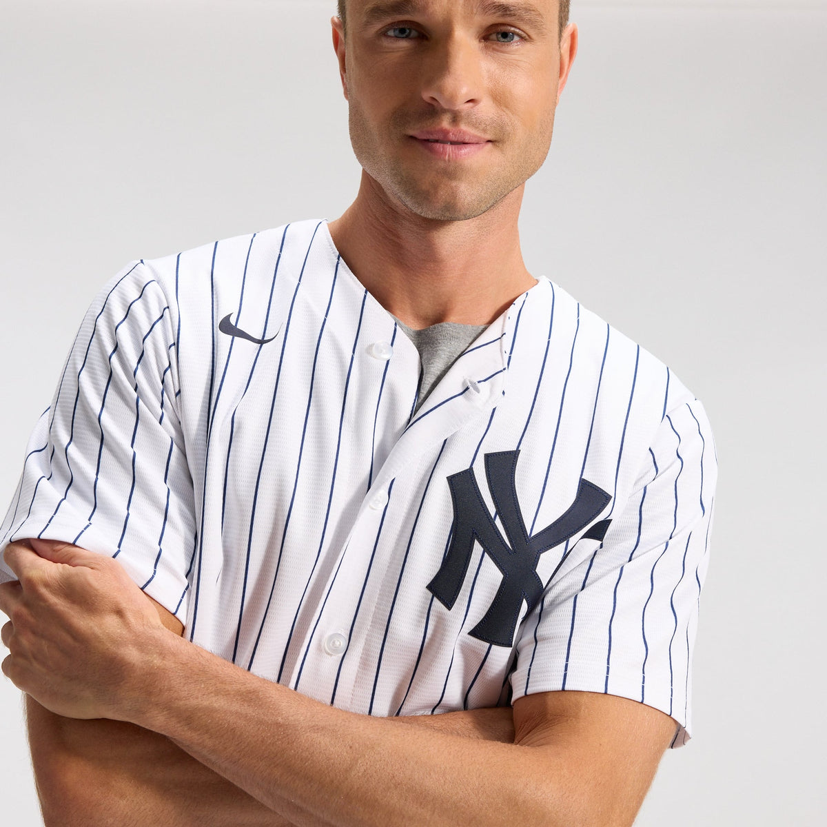 Men's New York Yankees Nike White Home Replica Team Jersey