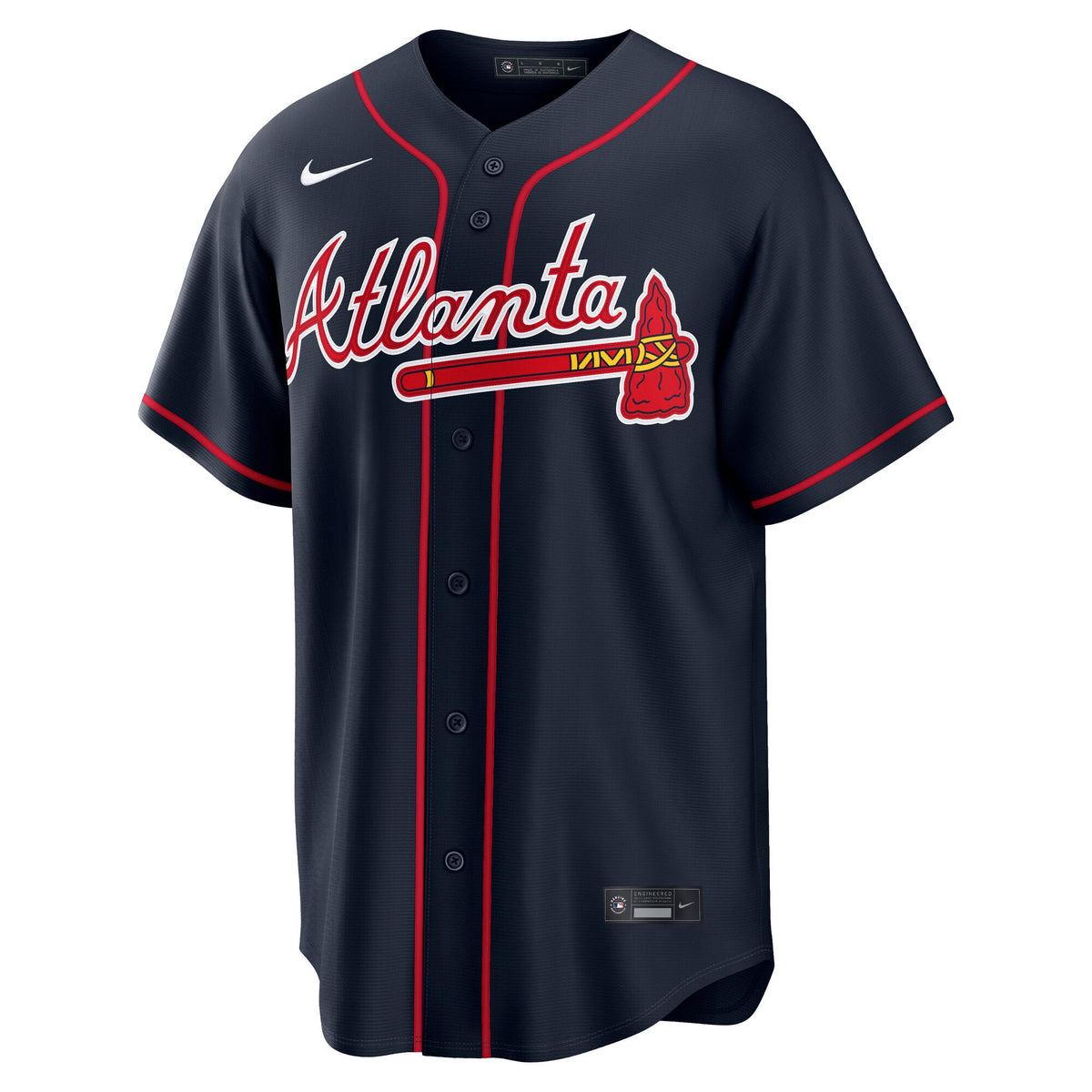 Men's Atlanta Braves Austin Riley Nike White Home Replica Jersey