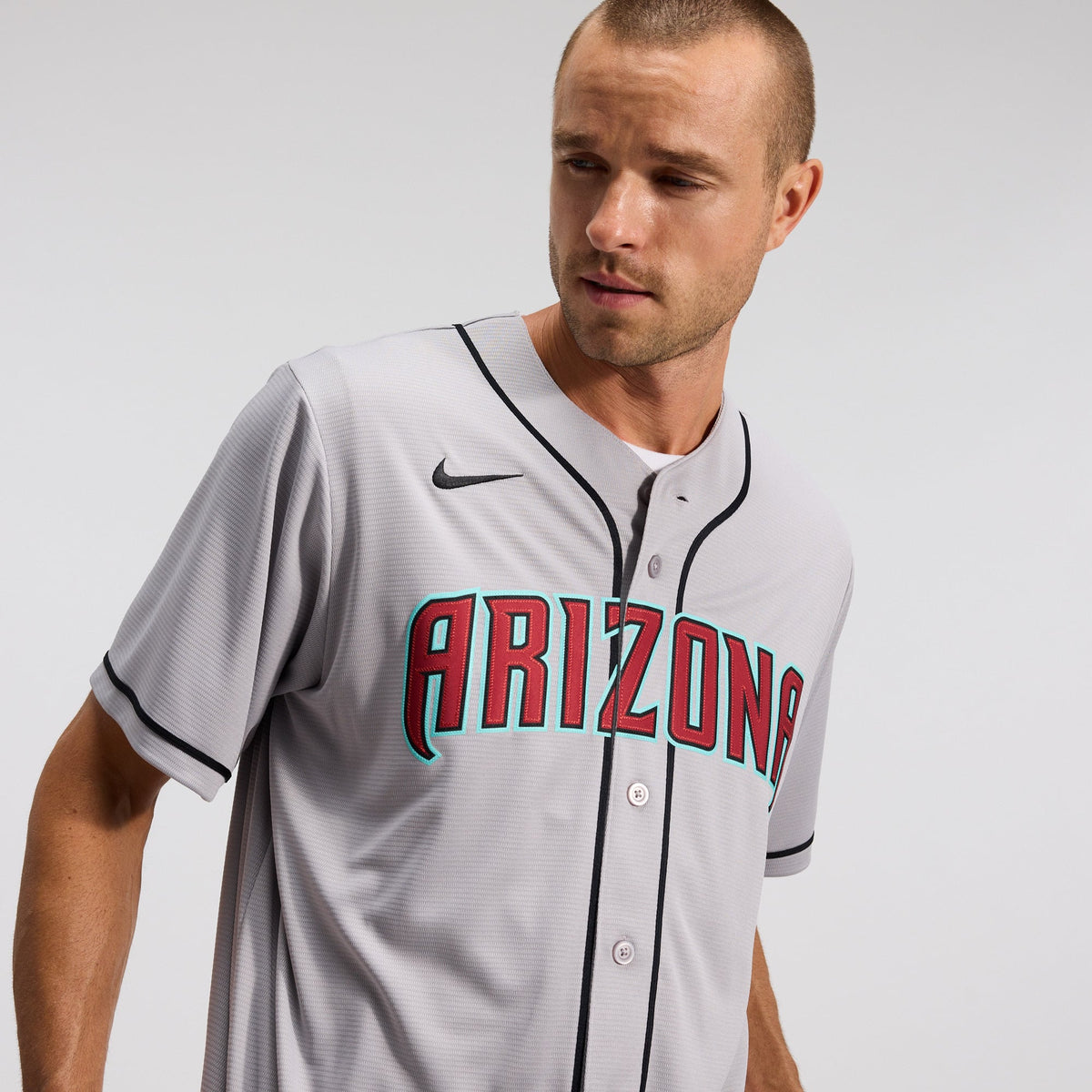 Men's Arizona Diamondbacks Corbin Carroll Nike Crimson Alternate 2 Replica Jersey