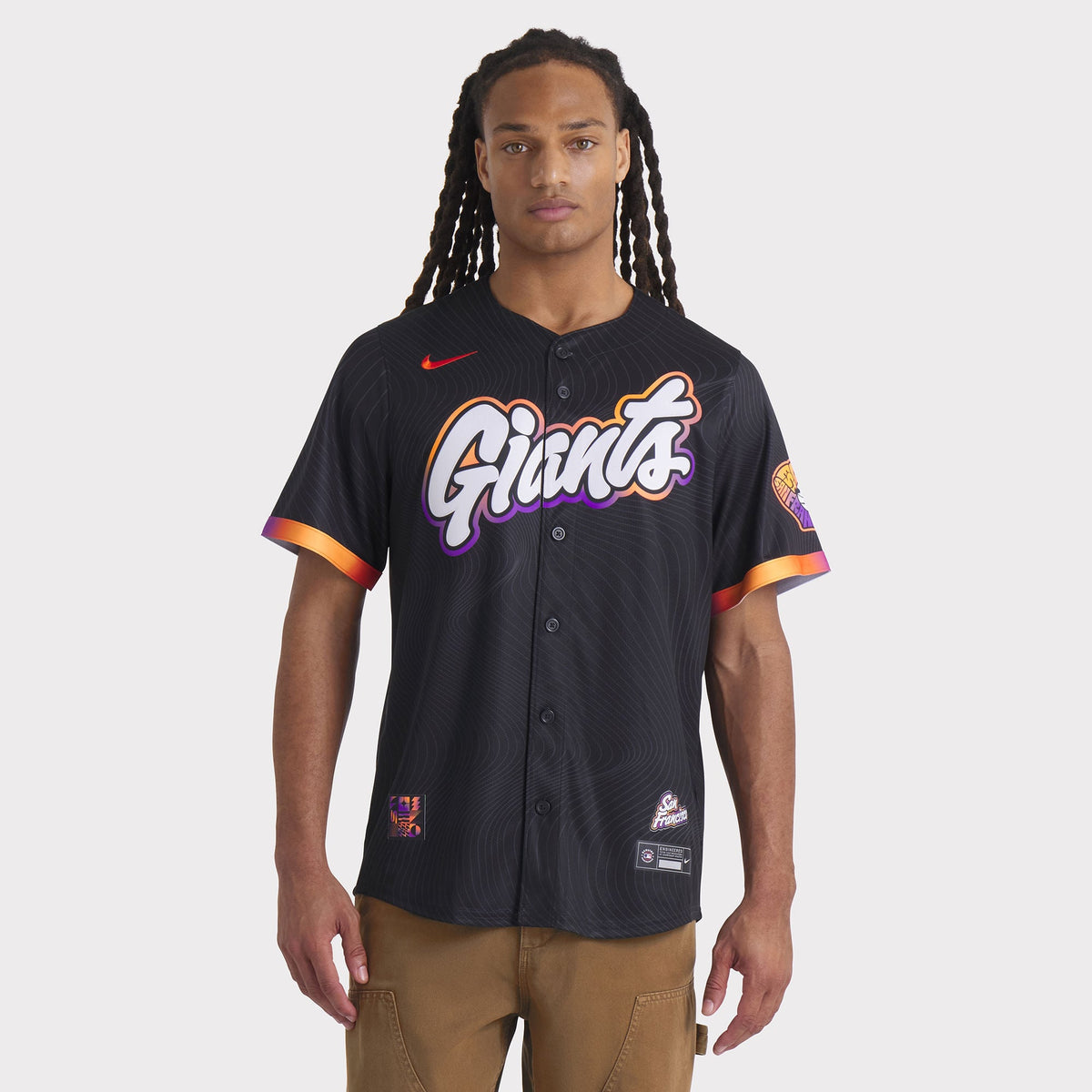 Men's San Francisco Giants  Nike Anthracite 2025 City Connect Limited Jersey