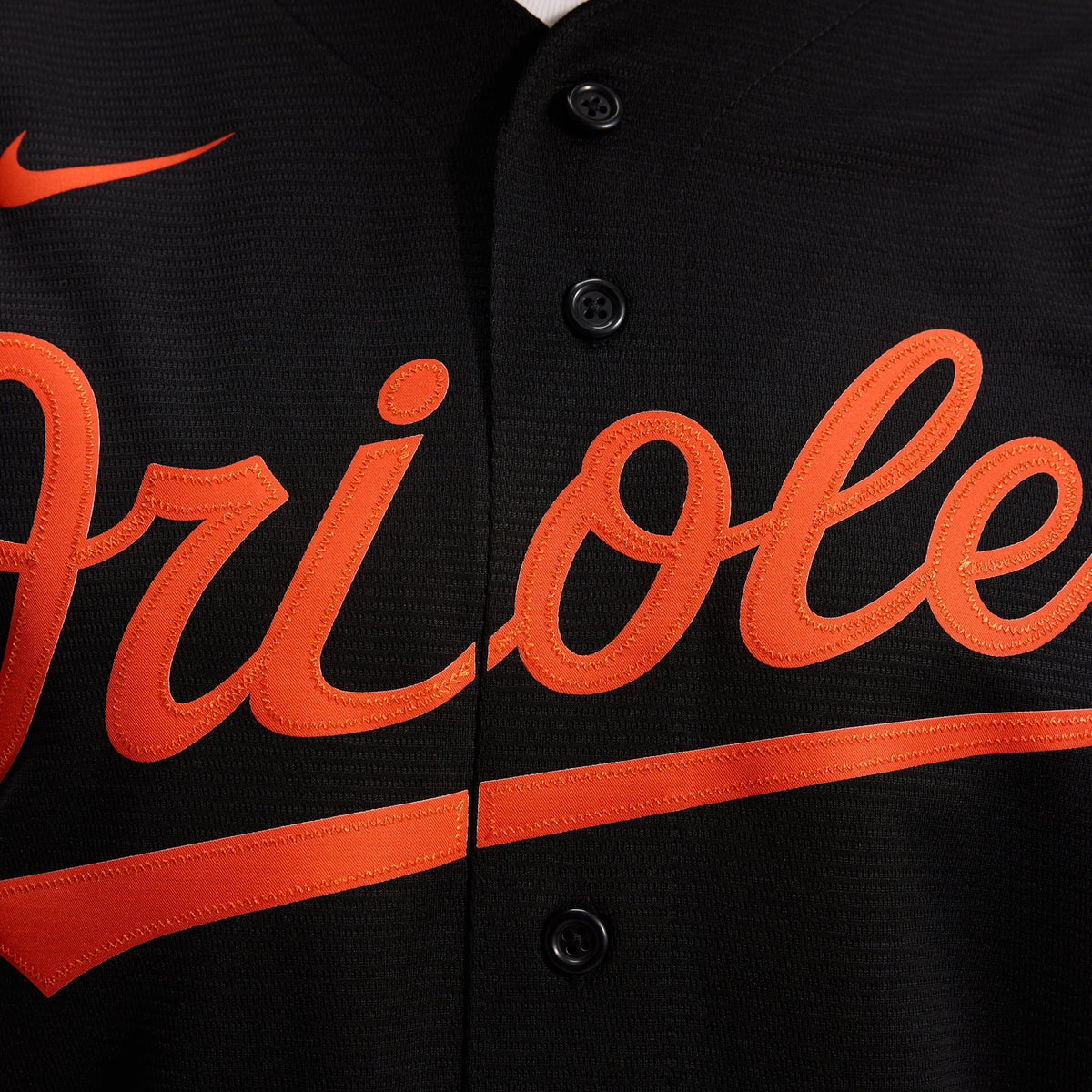 Men's Baltimore Orioles Nike Black Alternate Replica Team Jersey