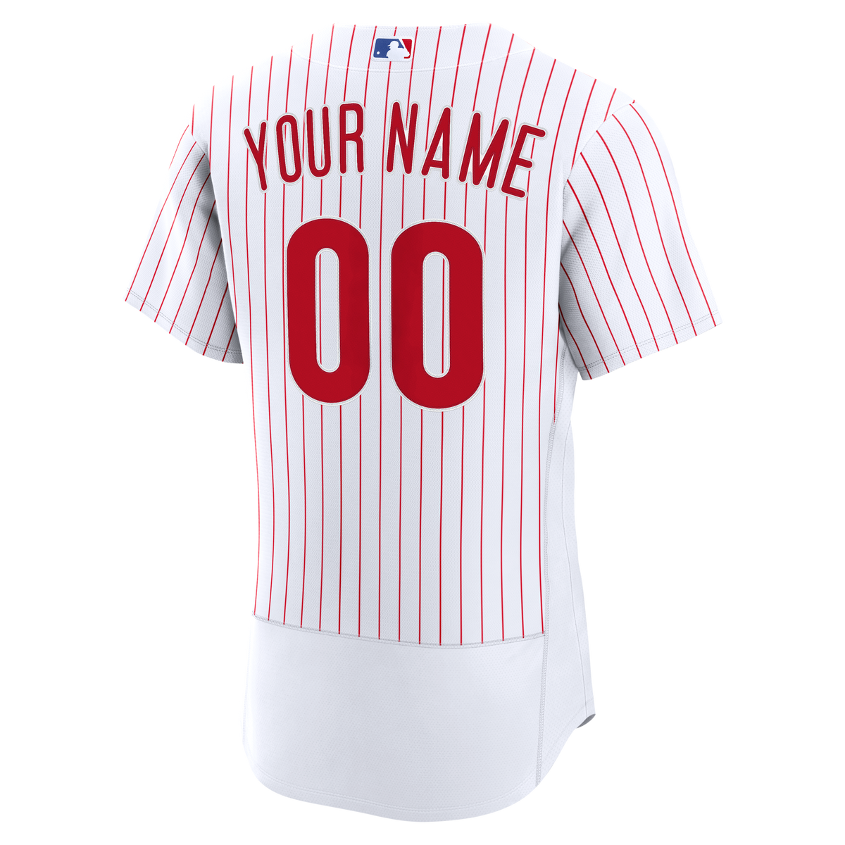 Men's Philadelphia Phillies Nike White Home Authentic Custom Jersey