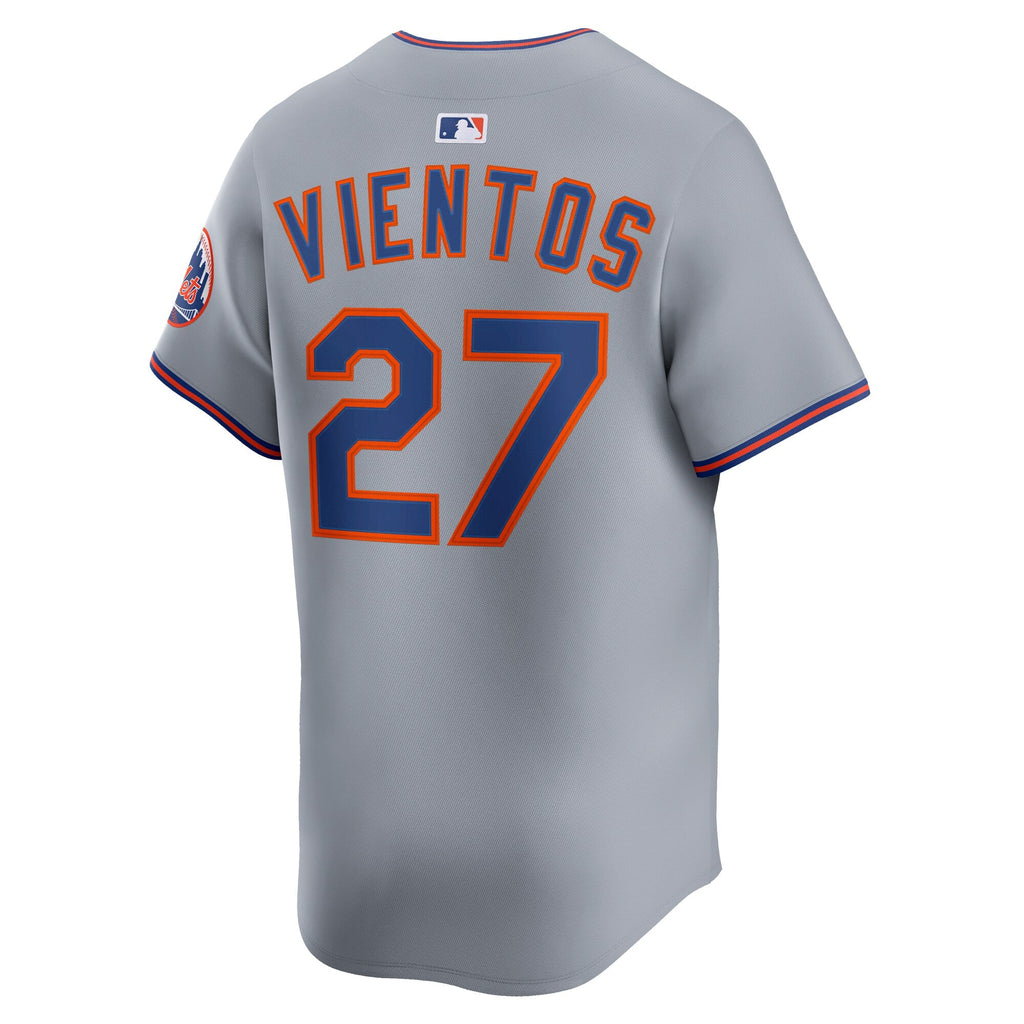 Men's New York Mets Mark Vientos Nike Gray All-Star Limited Jersey