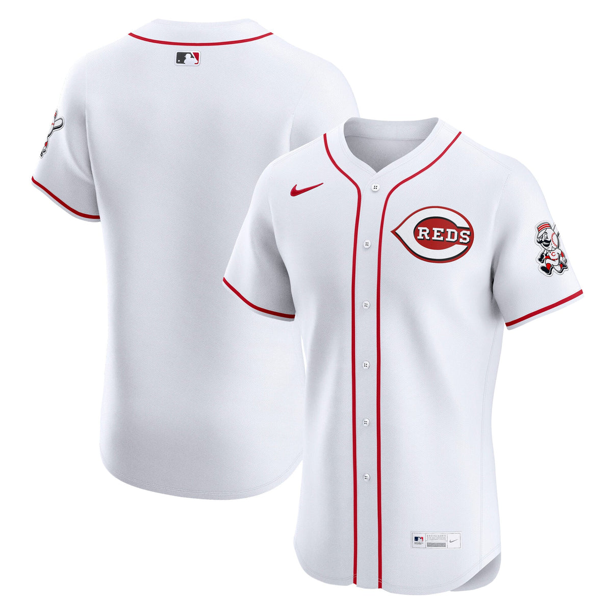Men's Cincinnati Reds Nike White Home Elite Jersey