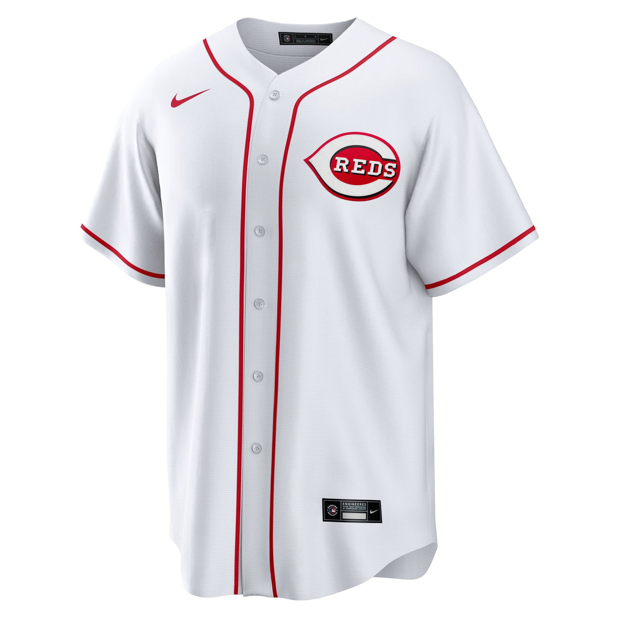 Men's Cincinnati Reds Tyler Stephenson Nike White Home Replica Jersey