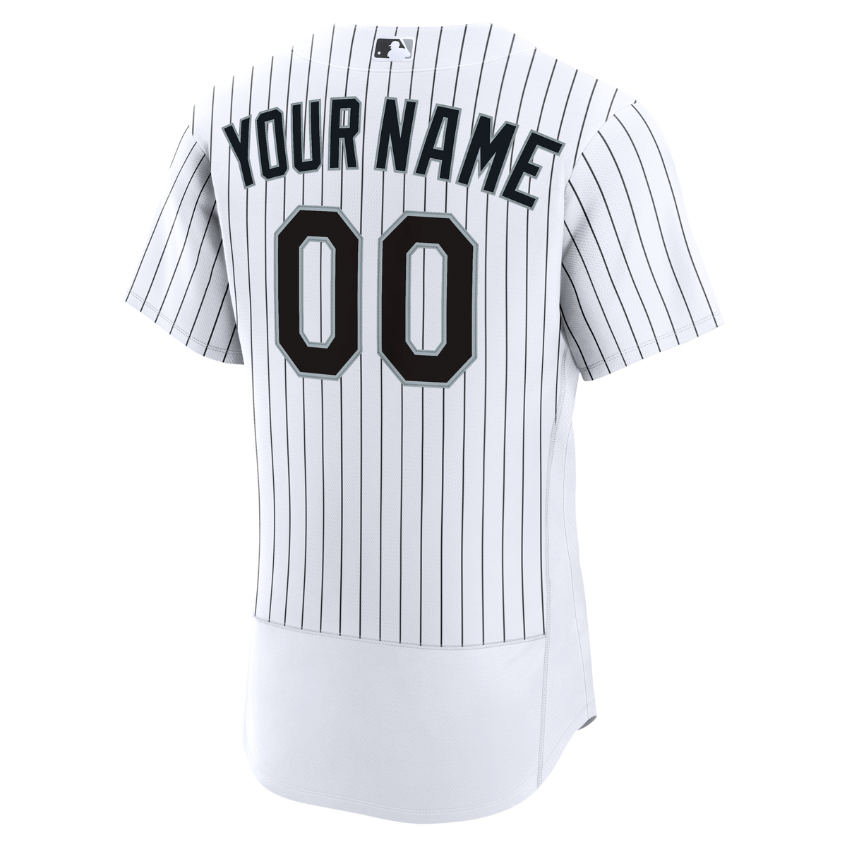 Men's Chicago White Sox Nike White Home Authentic Custom Jersey