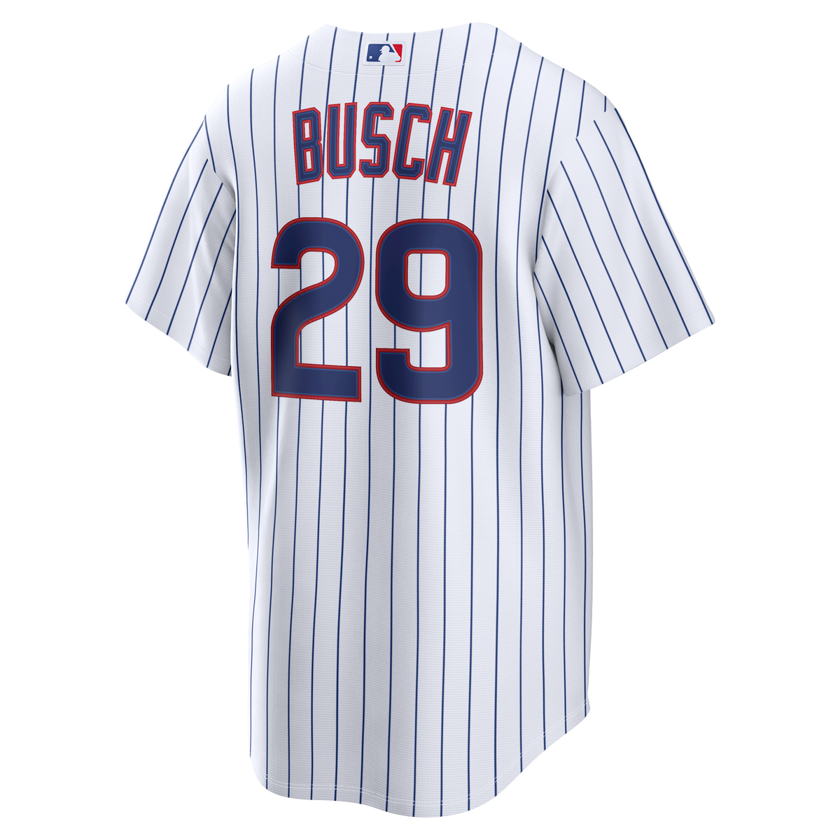 Men's Chicago Cubs Michael Busch Nike White Home Replica Jersey