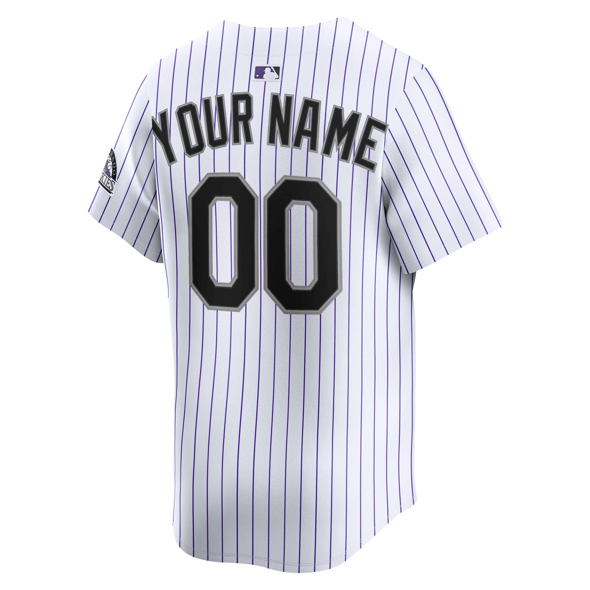 Men's Colorado Rockies Nike White Home Limited Custom Jersey