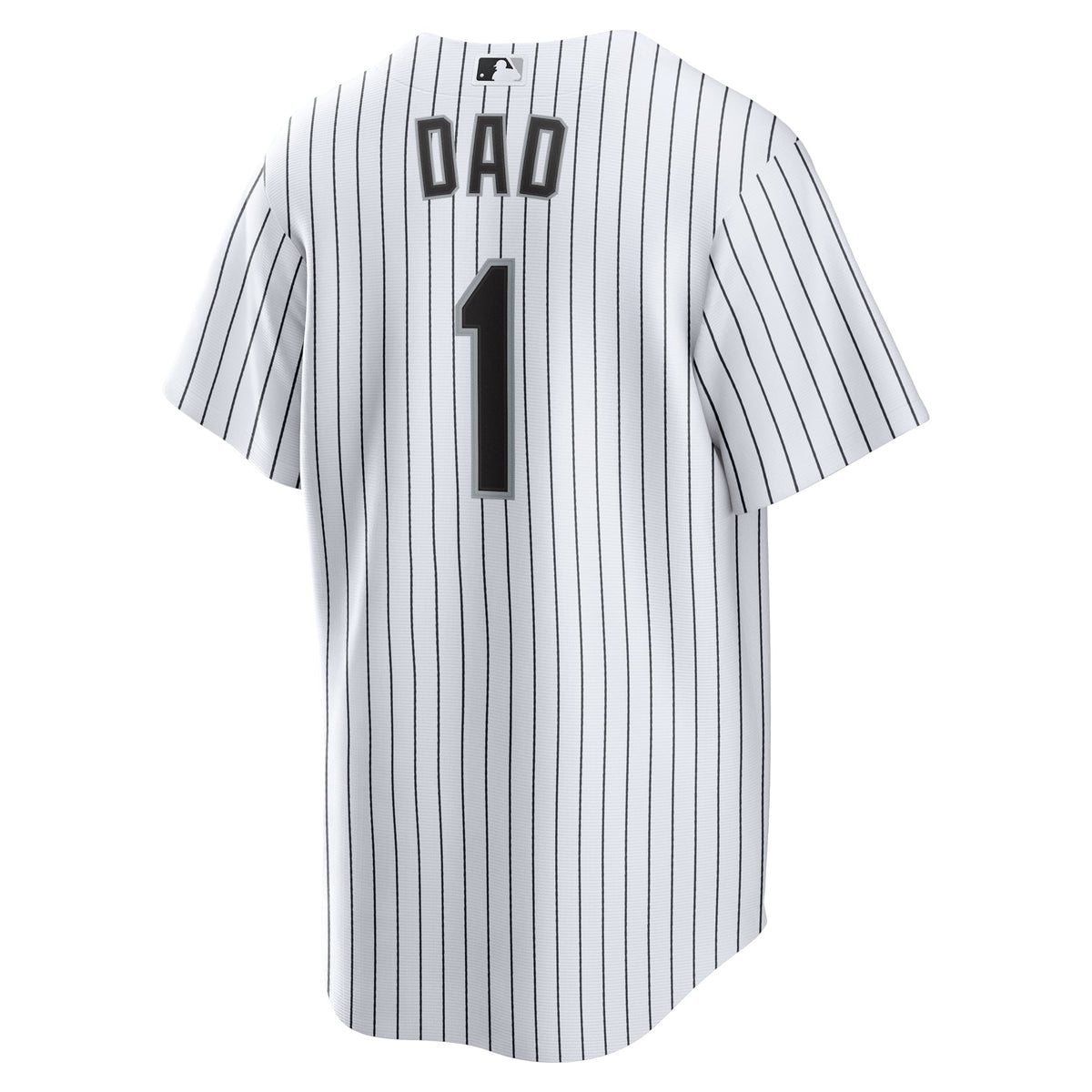Men's Chicago White Sox  Nike White #1 Dad Home Replica Jersey