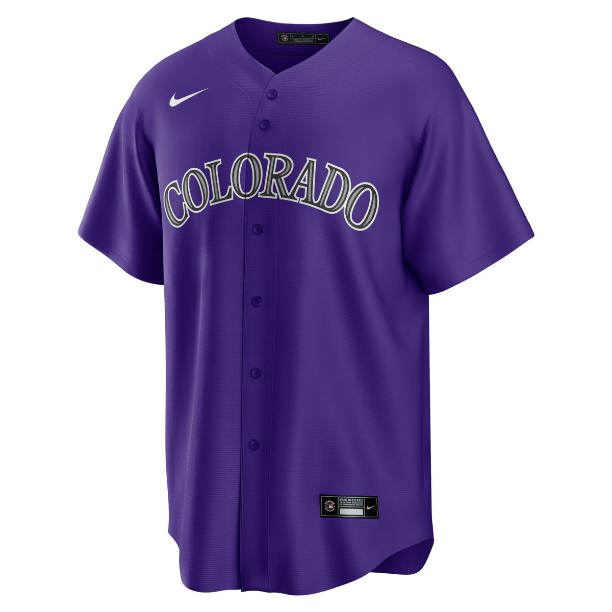 Men's Colorado Rockies Kris Bryant Nike Purple Alternate Replica Player Jersey