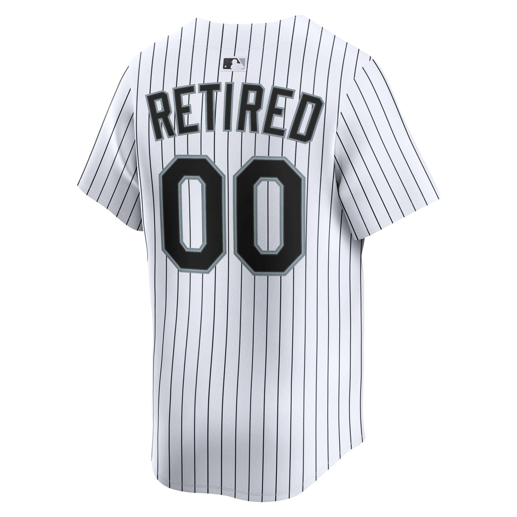 Men's Chicago White Sox Nike White Home Limited Pick-A-Player Retired Roster Jersey