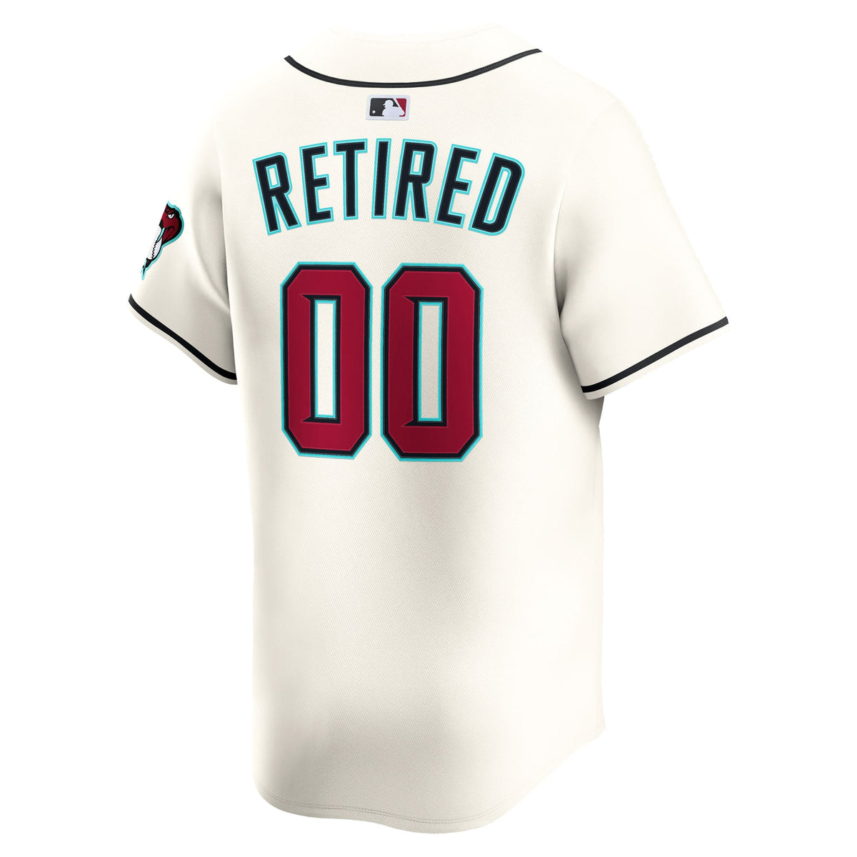 Men's Arizona Diamondbacks Nike Cream Home Limited Pick-A-Player Retired Roster Jersey
