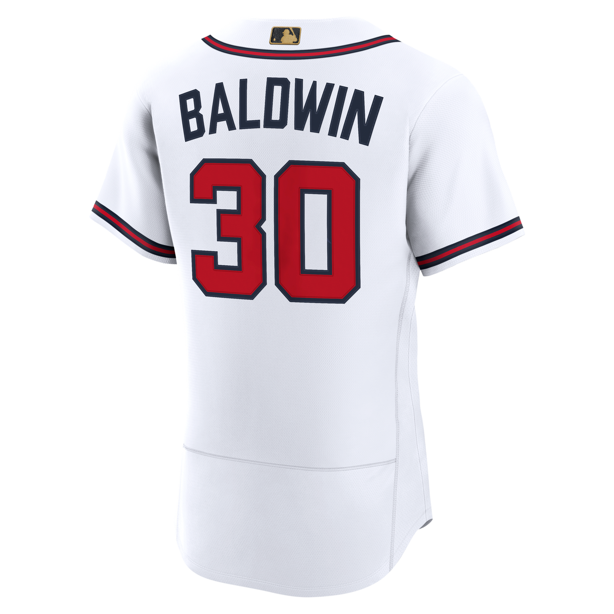Men's Atlanta Braves Drake Baldwin Nike Red MLB Awards Authentic Jersey
