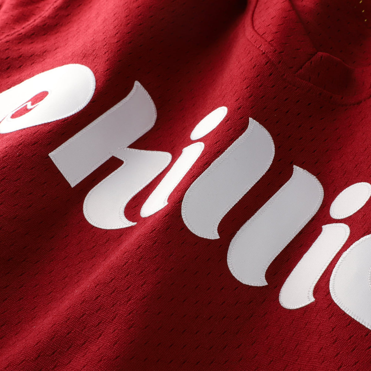 Men's Philadelphia Phillies Darren Daulton Mitchell & Ness Scarlet Authentic Batting Practice Jersey