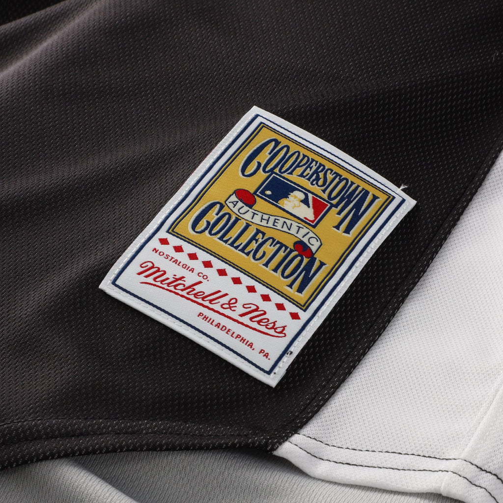 Men's Florida Marlins Dontrelle Willis Mitchell & Ness Black Authentic Batting Practice Jersey