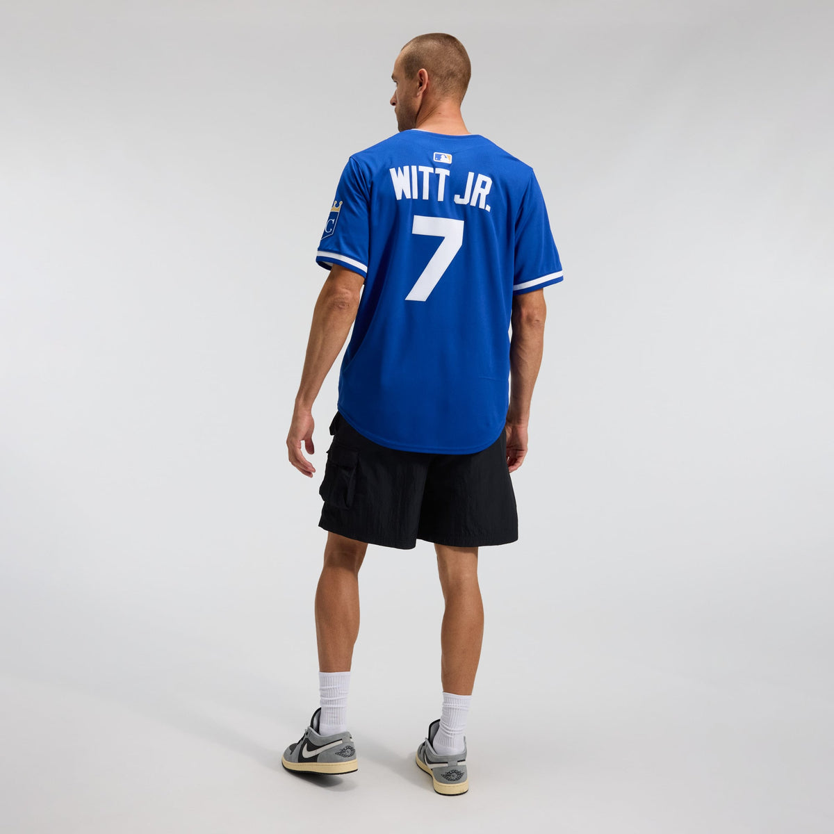 Men's Kansas City Royals Bobby Witt Jr. Nike Royal Alternate 2 Limited Player Jersey