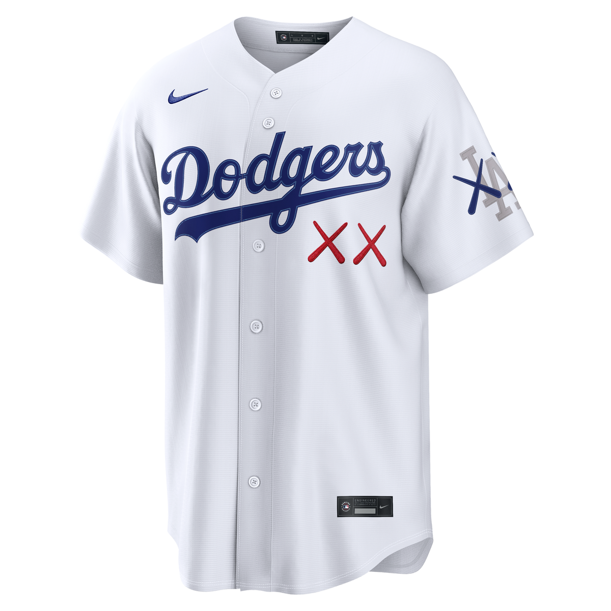 Men's Los Angeles Dodgers Nike x KAWS White Stadium Jersey