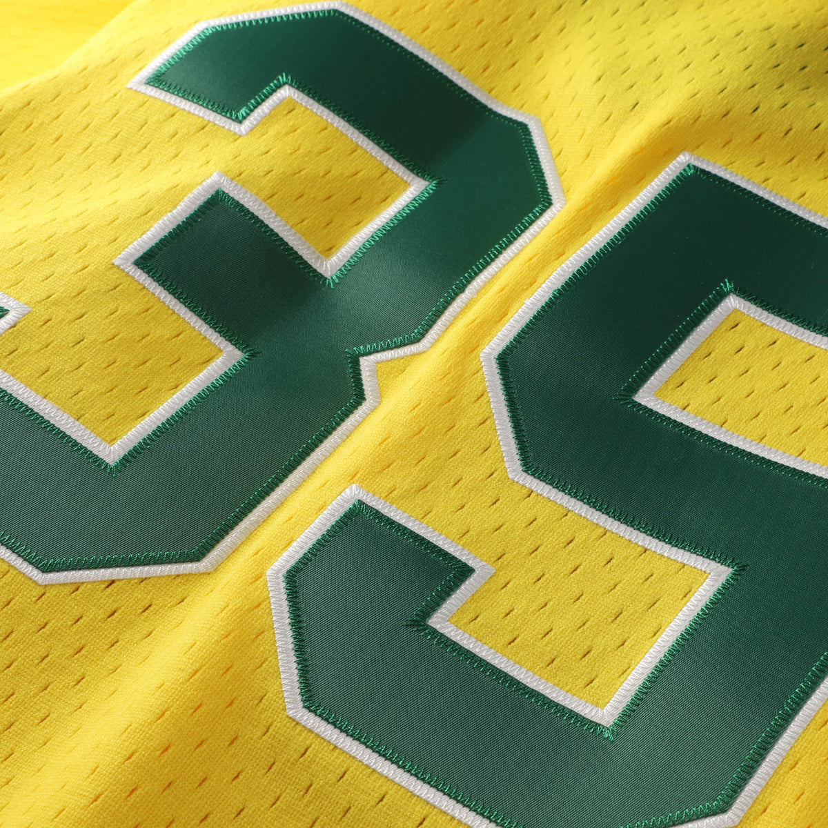Men's Athletics Rickey Henderson Mitchell & Ness Yellow Authentic Batting Practice Jersey