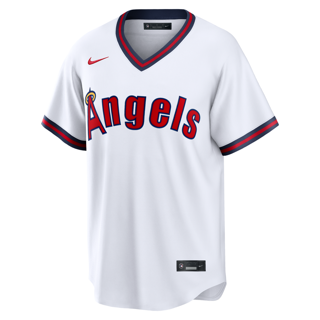 Men's Los Angeles Angels Logan O'Hoppe Nike White Alternate Replica Jersey