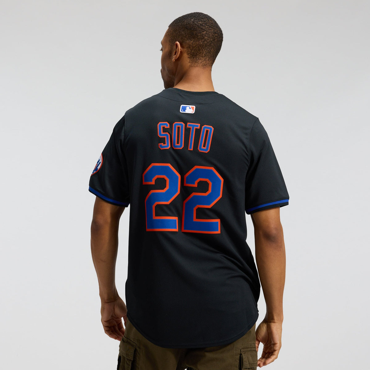 Men's New York Mets Juan Soto Nike Black Alternate Limited Player Jersey