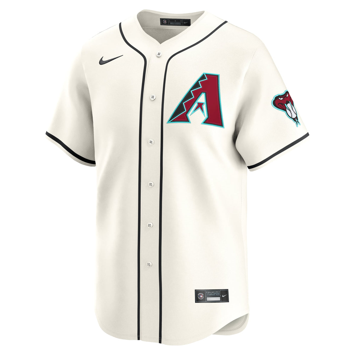 Men's Arizona Diamondbacks Lourdes Gurriel Jr. Nike Cream Home Limited Player Jersey