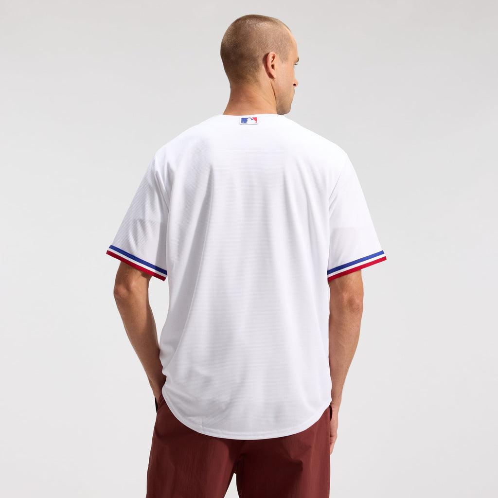 Men's Texas Rangers Nike White Home Replica Team Jersey