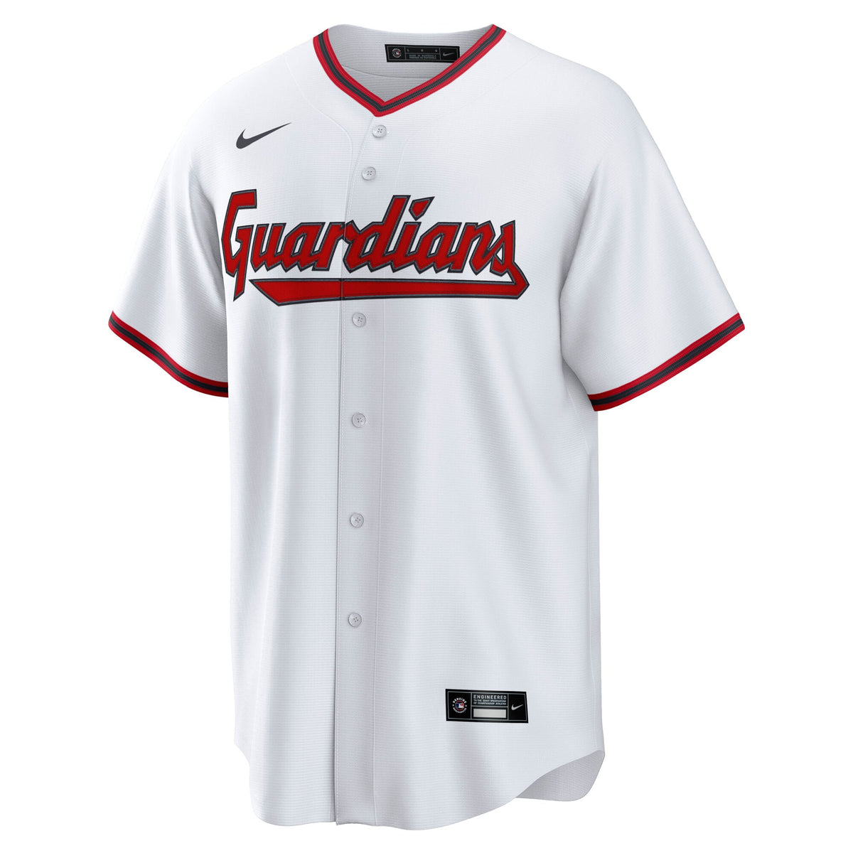 Men's Cleveland Guardians Steven Kwan Nike White Home Replica Jersey