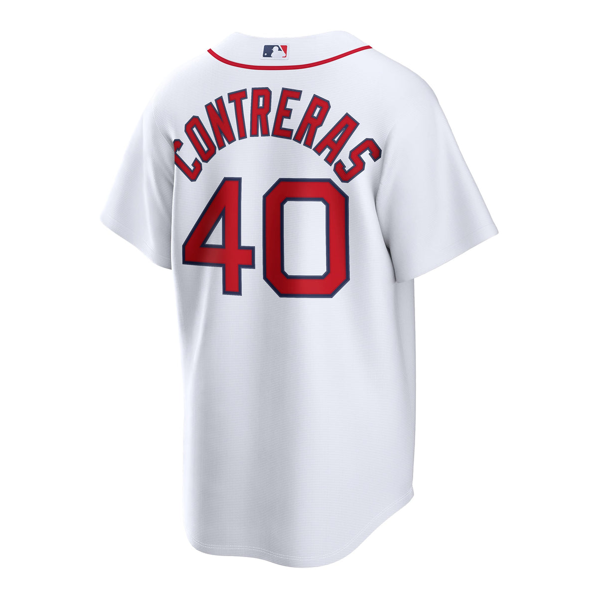 Men's Boston Red Sox Willson Contreras Nike White Home Replica Jersey