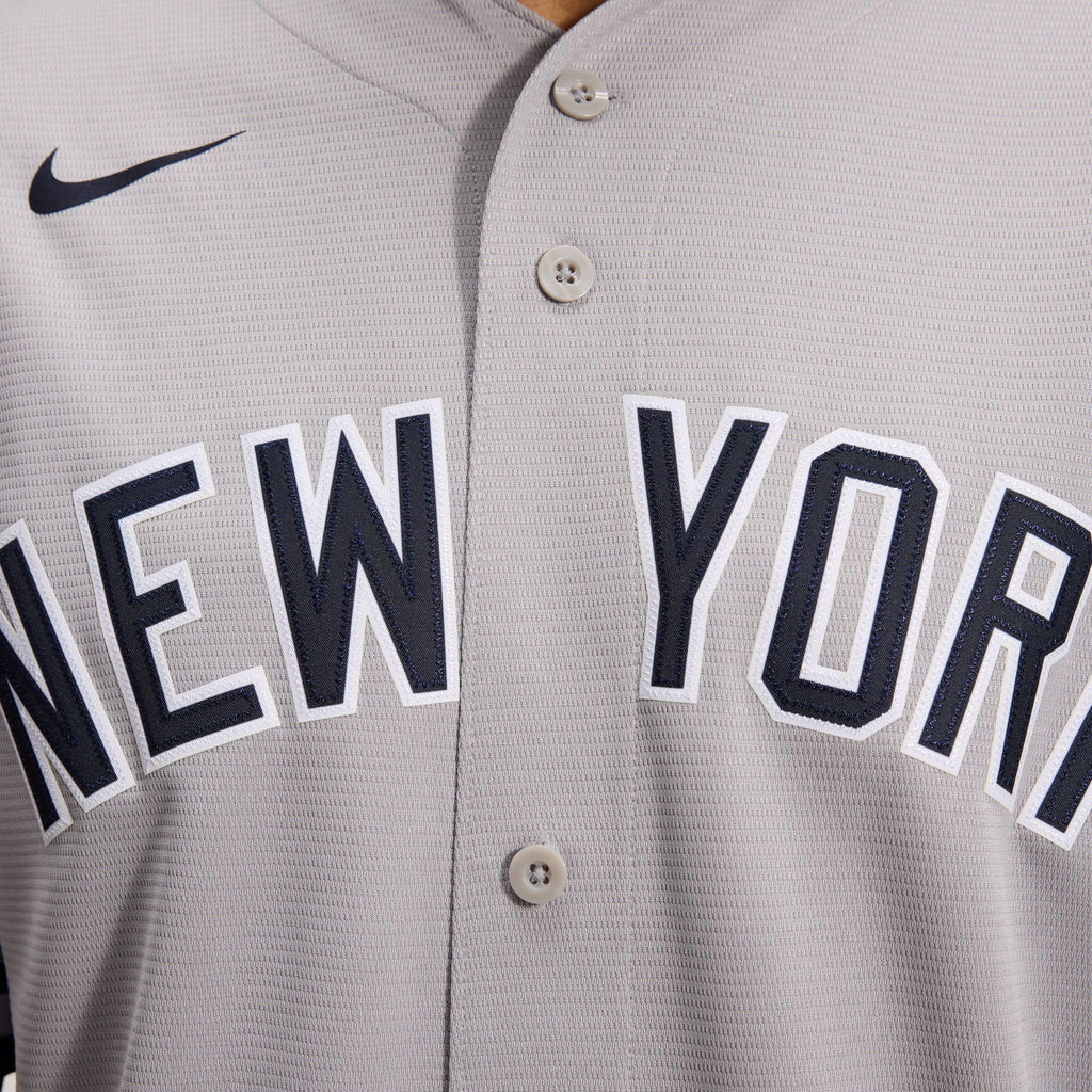 Men's New York Yankees Anthony Volpe Nike Gray Road Replica Jersey