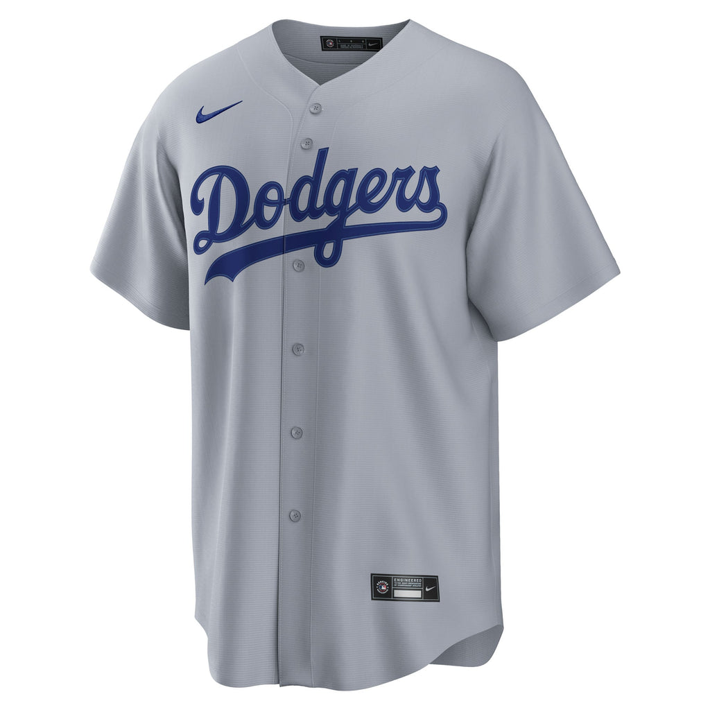 Men's Los Angeles Dodgers Shohei Ohtani Nike Gray Road Replica Jersey