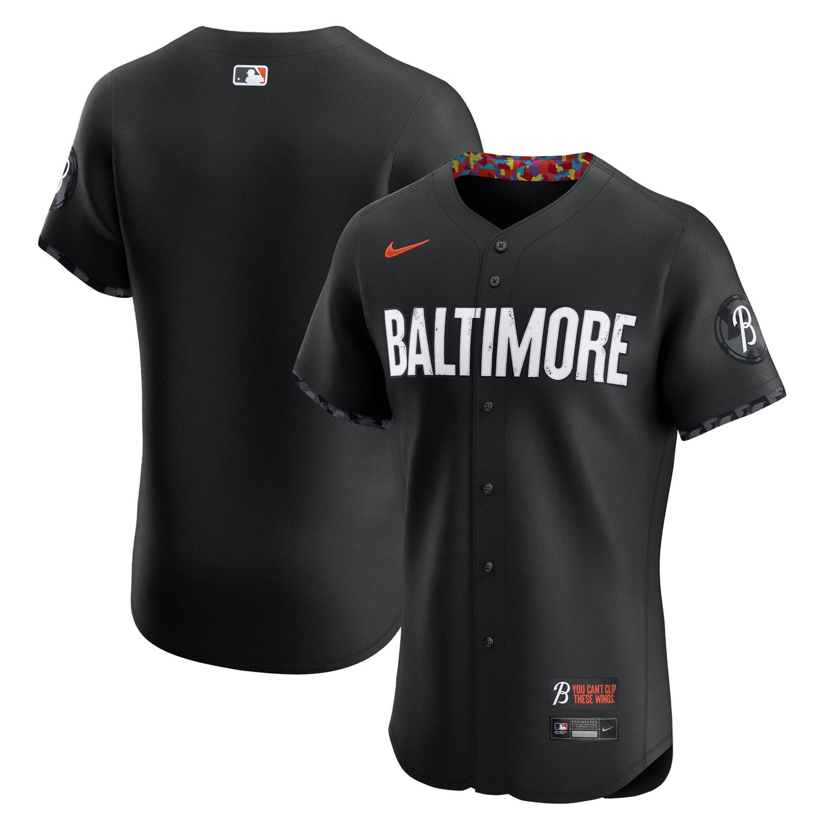 Men's Baltimore Orioles Nike Black City Connect  Elite Jersey