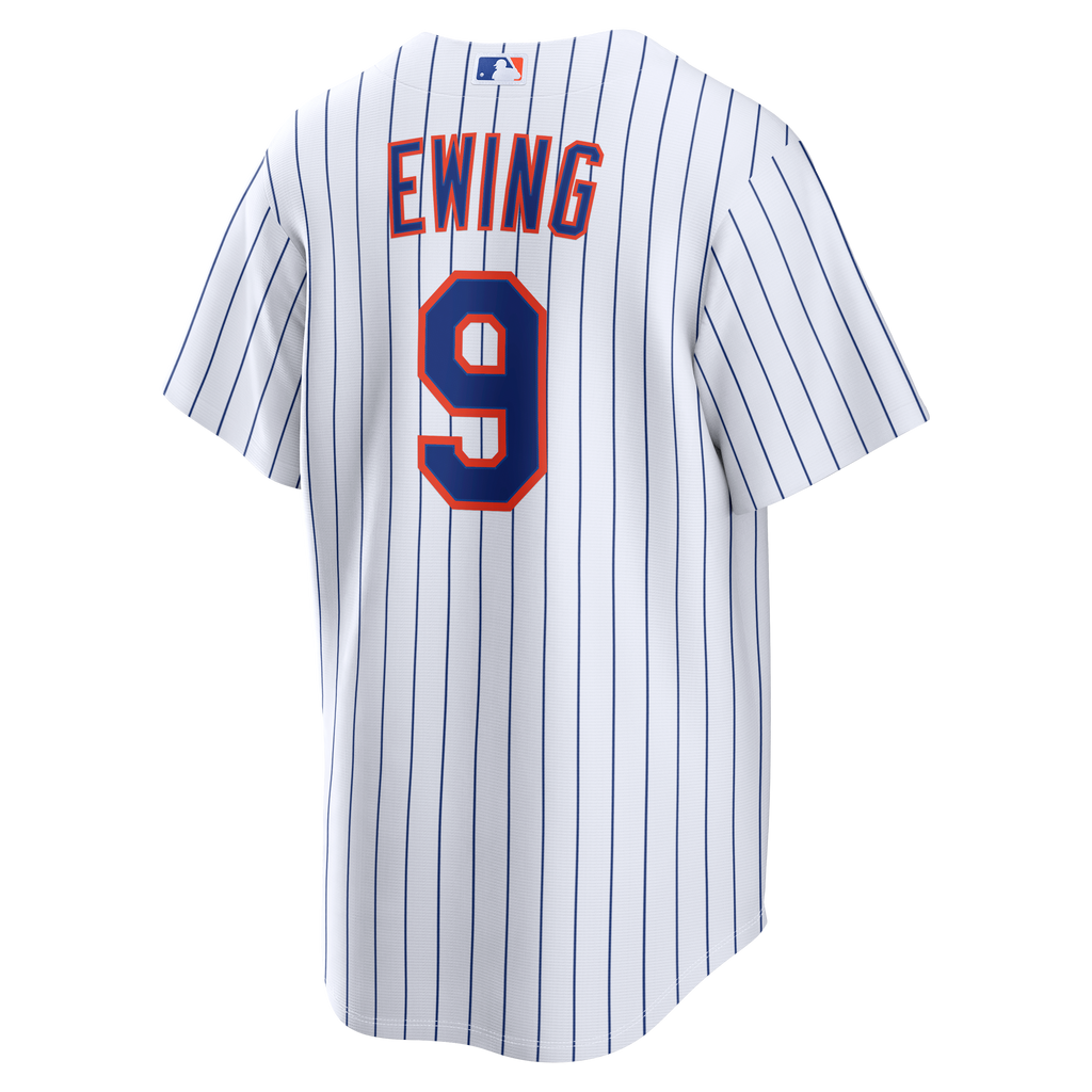 Men's New York Mets AJ Ewing Nike White Home Replica Jersey