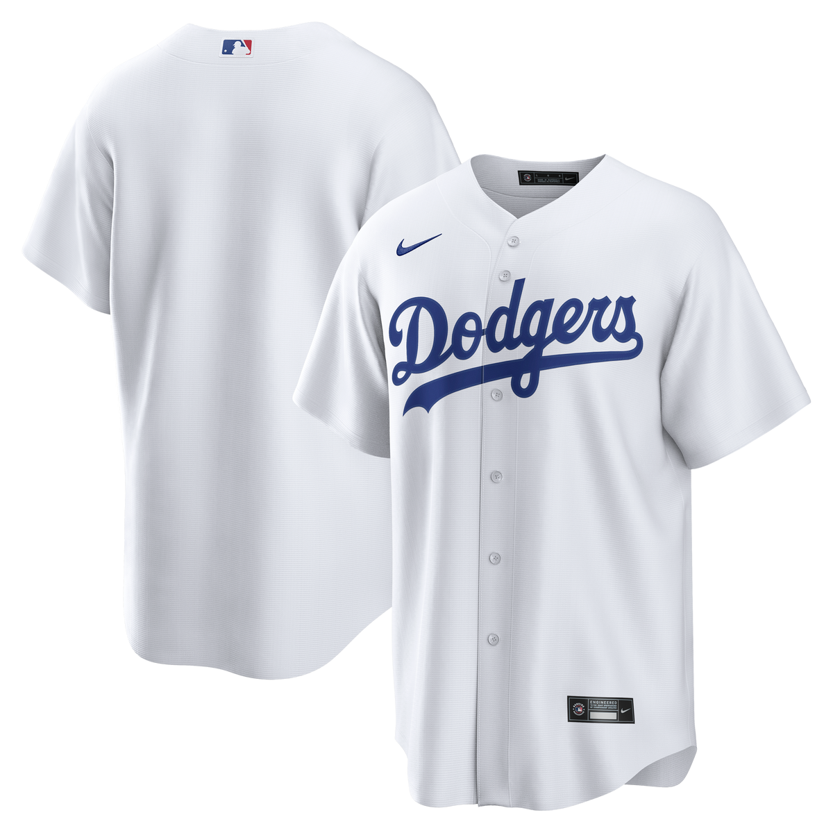 Men's Los Angeles Dodgers  Nike White Home Replica Jersey