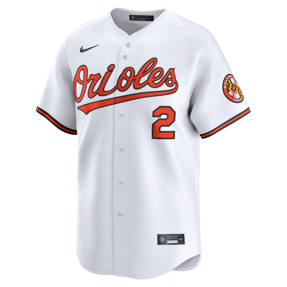 Men's Baltimore Orioles Gunnar Henderson Nike Black Alternate Limited Player Jersey