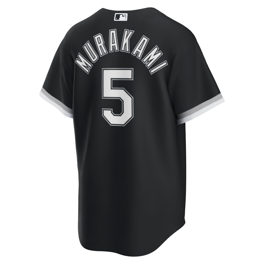 Men's Chicago White Sox Munetaka Murakami Nike Black Alternate Replica Jersey