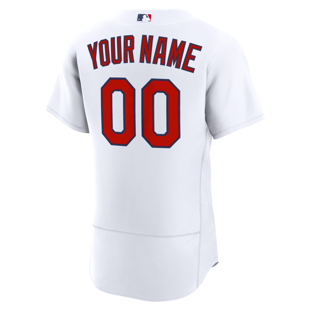 Men's St. Louis Cardinals Nike White Home Authentic Custom Jersey