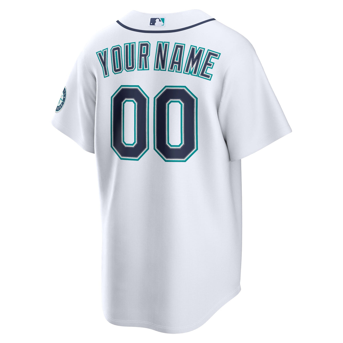 Men's Seattle Mariners Nike White Home Stadium Custom Jersey