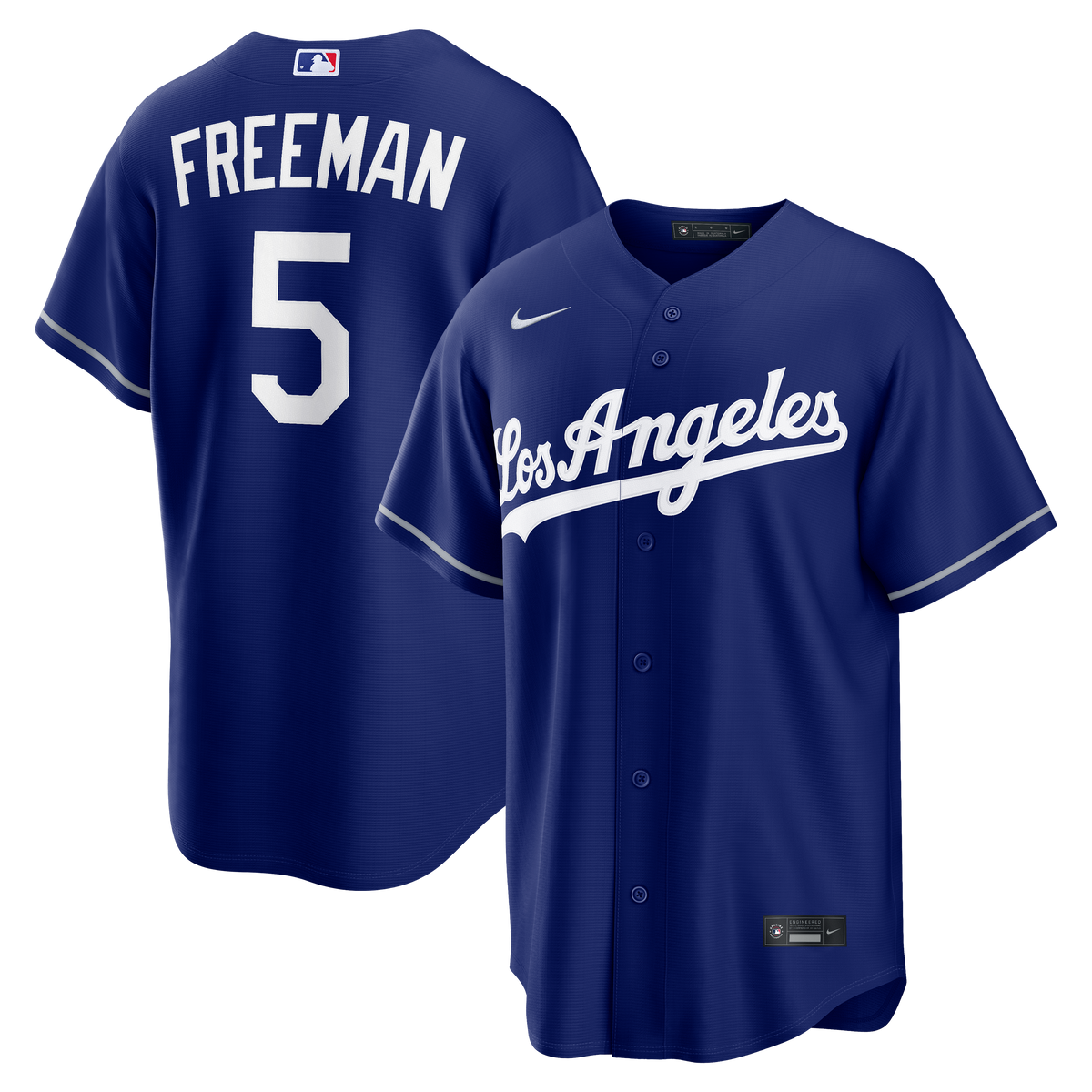 Men's Los Angeles Dodgers Freddie Freeman Nike Royal Alternate Replica Jersey