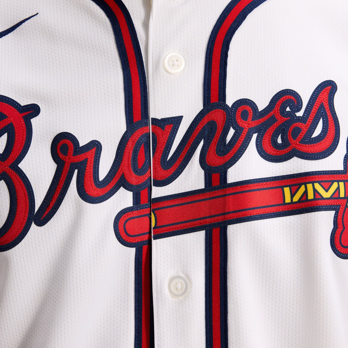 Men's Atlanta Braves Nike White Home Limited Jersey