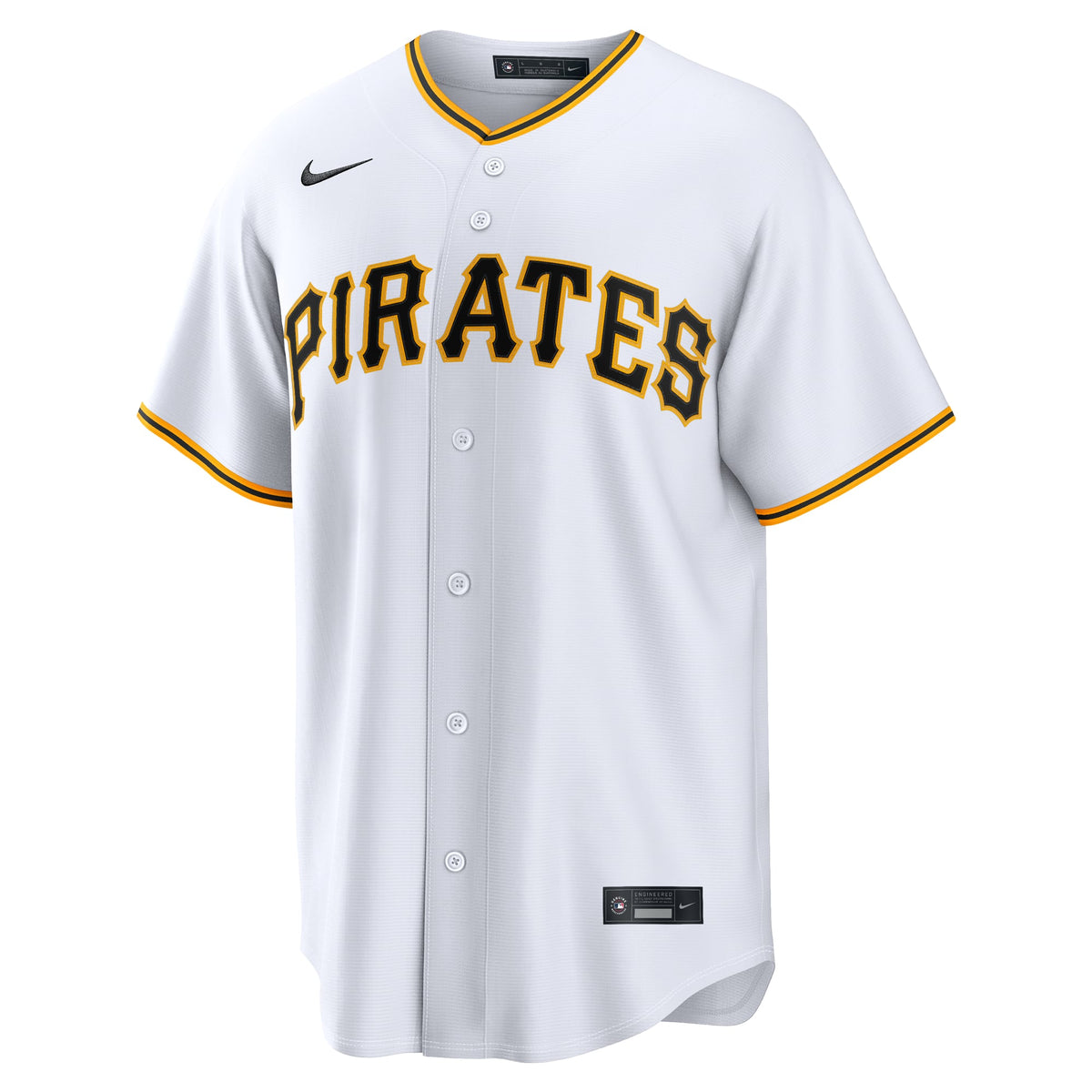 Men's Pittsburgh Pirates Paul Skenes Nike White Home Replica Jersey
