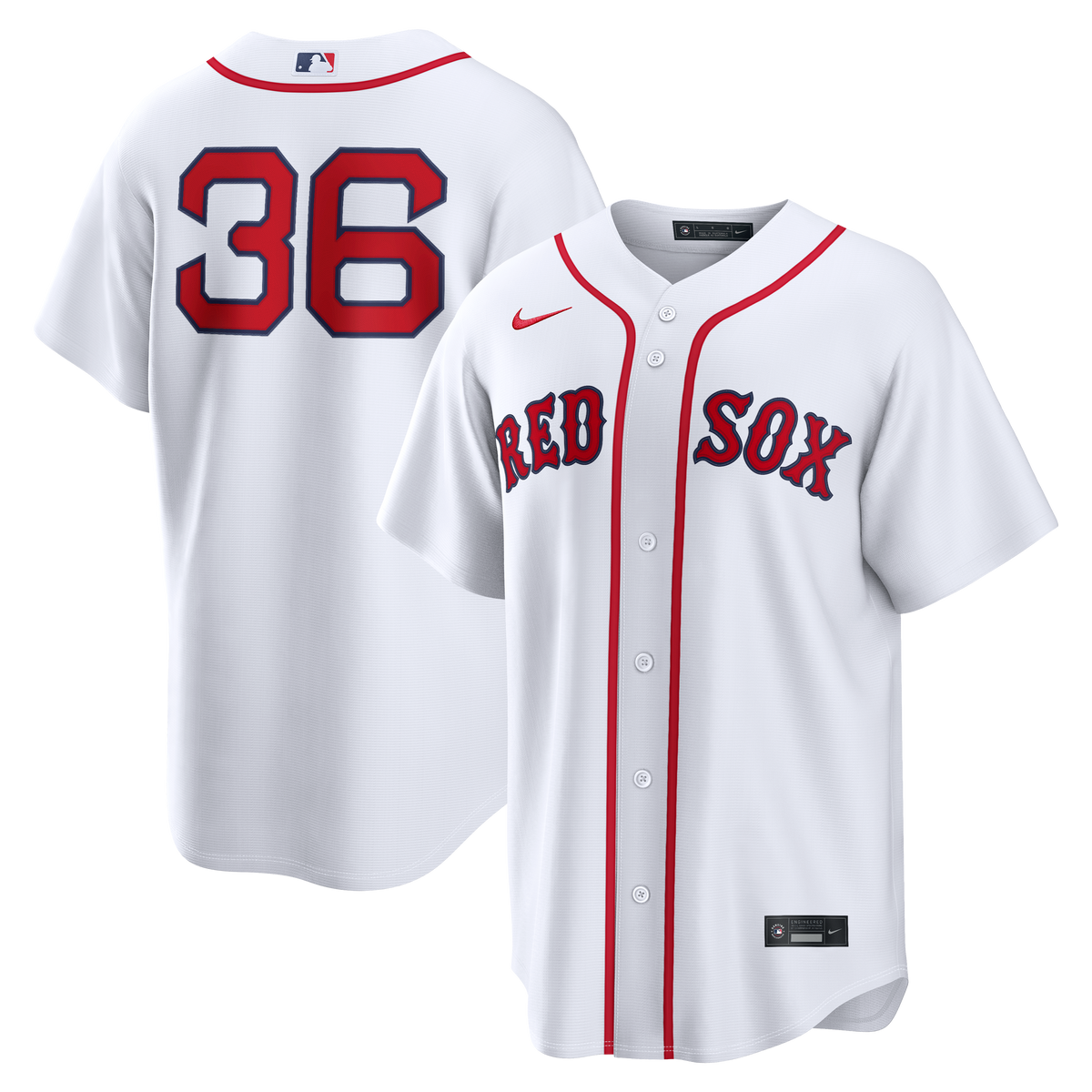 Men's Boston Red Sox Triston Casas Nike White Home Replica Jersey