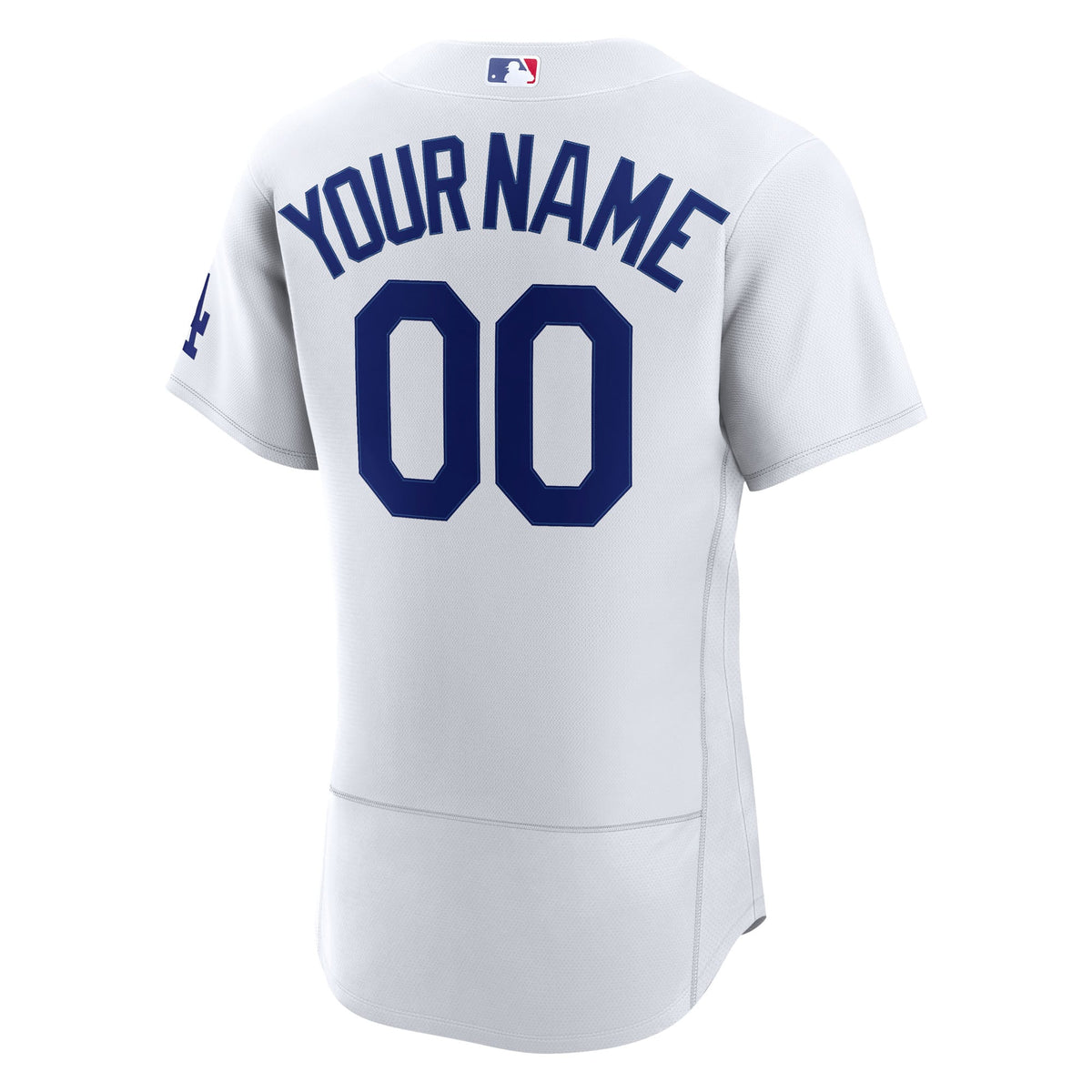 Men's Los Angeles Dodgers Nike White Home Authentic Custom Jersey