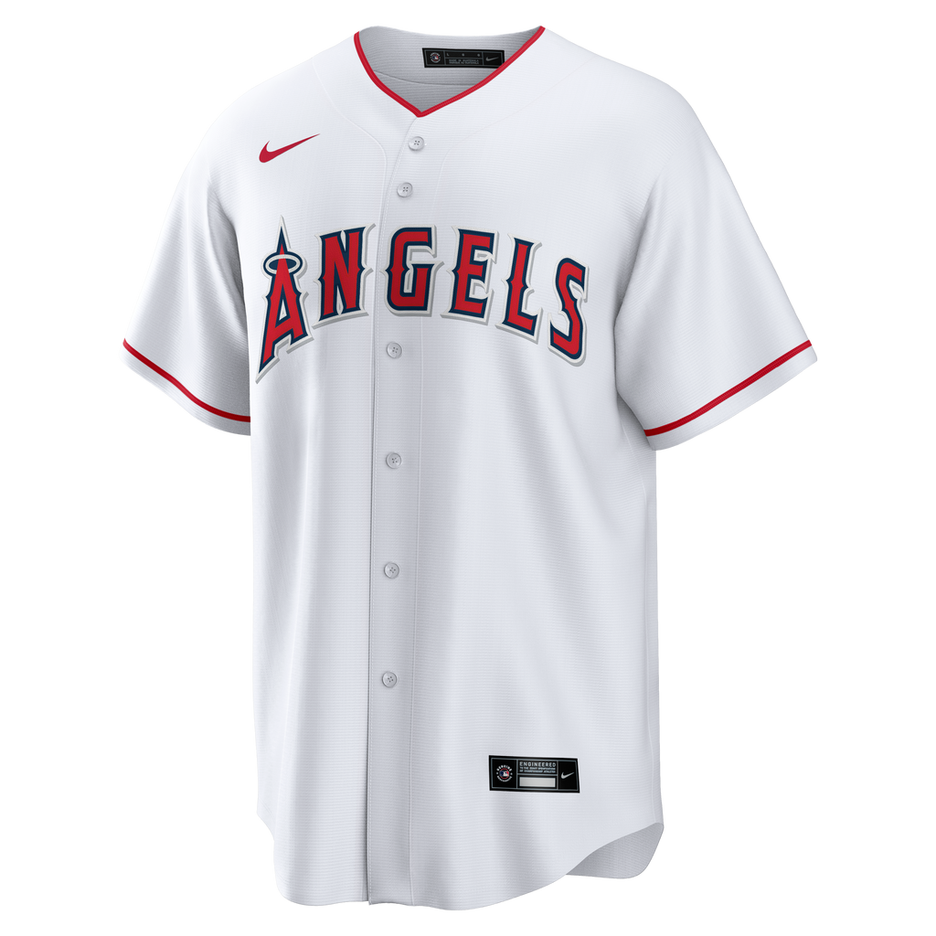 Men's Los Angeles Angels Nolan Ryan Nike White Home Retired Player Replica Jersey