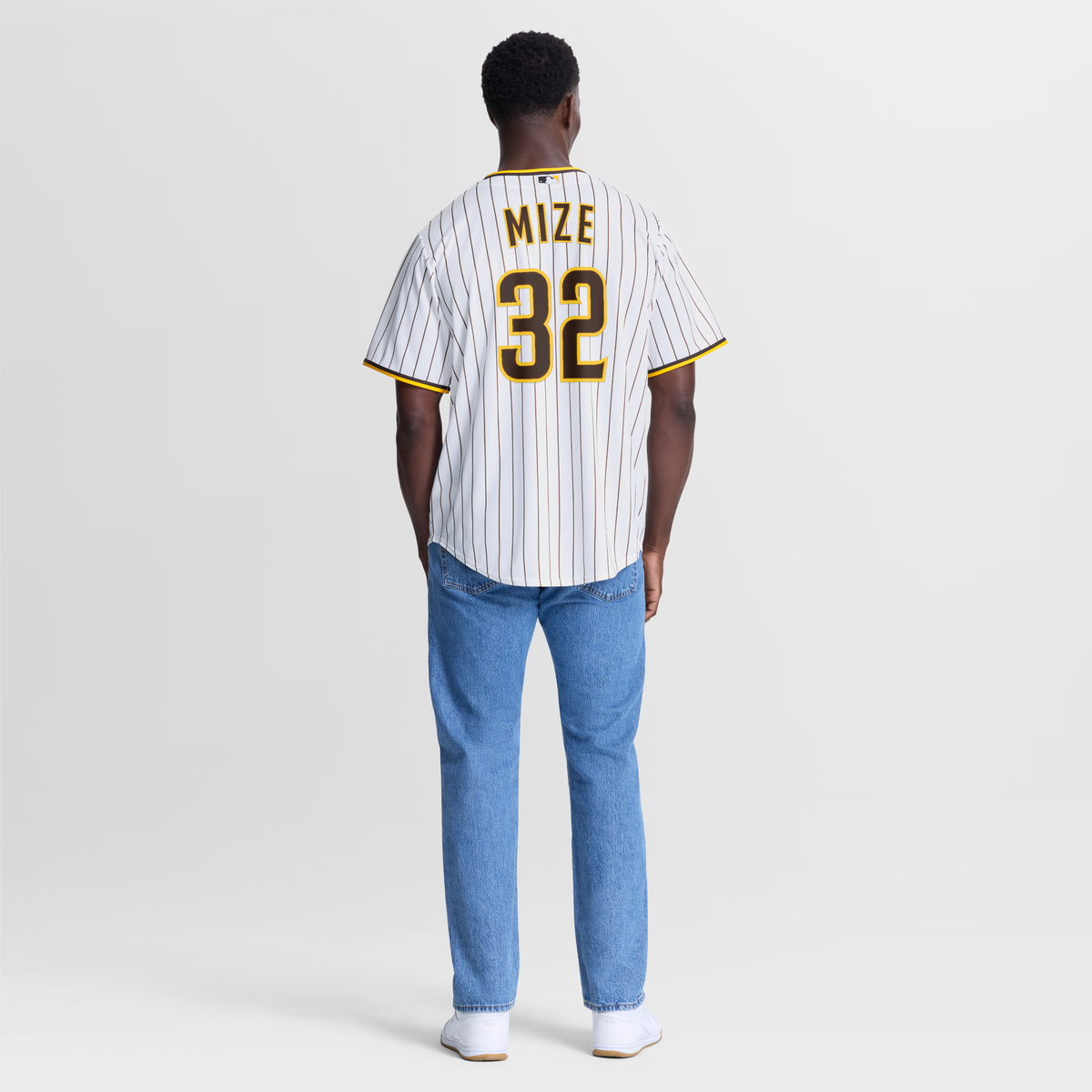Men's San Diego Padres Casey Mize Nike White Home Replica Jersey