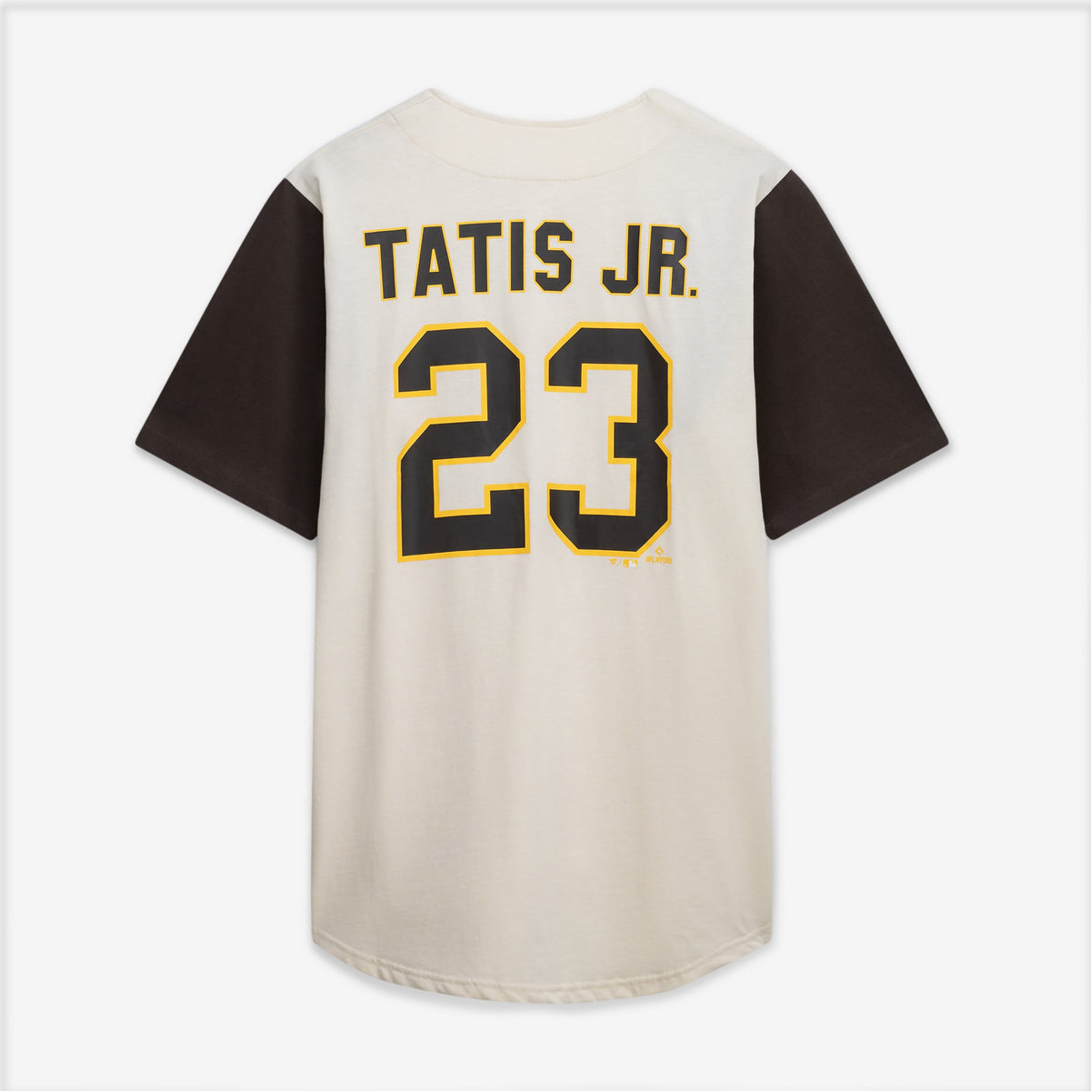 Men's San Diego Padres Profile Cream/Brown Big & Tall Two-Color Fashion Jersey